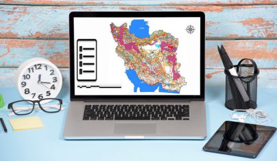 نقشه تخصصی محدوده‌های معدنی ایران در بستر GIS